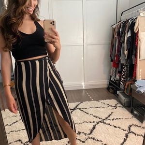 REFORMATION Wrap Skirt